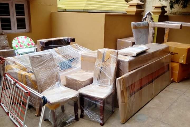furniture are fully wrapped